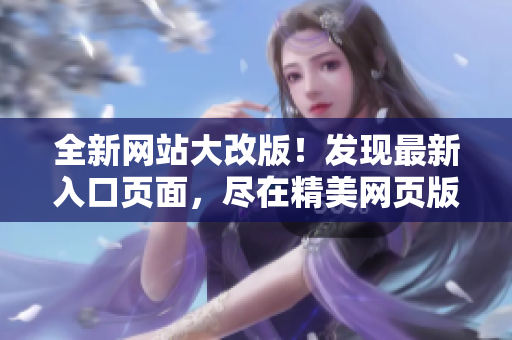 全新网站大改版！发现最新入口页面，尽在精美网页版！