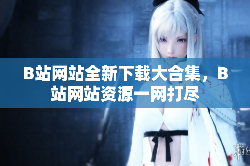 B站网站全新下载大合集，B站网站资源一网打尽