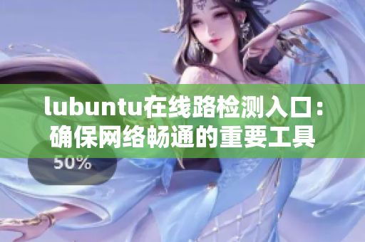 lubuntu在线路检测入口：确保网络畅通的重要工具