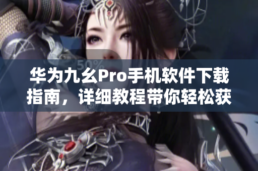 华为九幺Pro手机软件下载指南，详细教程带你轻松获取最新APP