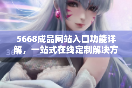 5668成品网站入口功能详解，一站式在线定制解决方案全面剖析