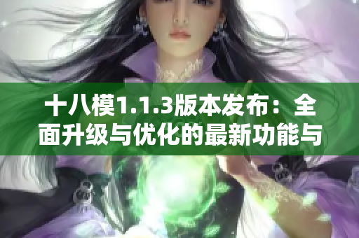十八模1.1.3版本发布：全面升级与优化的最新功能与改进