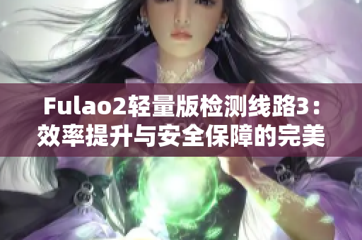 Fulao2轻量版检测线路3：效率提升与安全保障的完美结合