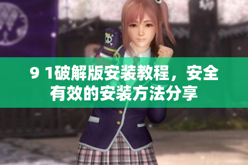 9 1破解版安装教程，安全有效的安装方法分享