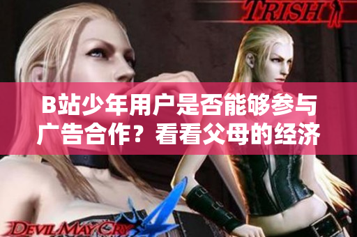 B站少年用户是否能够参与广告合作？看看父母的经济承诺就可以免谈!