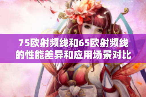 75欧射频线和65欧射频线的性能差异和应用场景对比