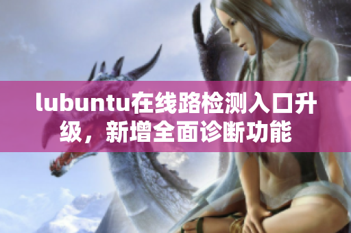 lubuntu在线路检测入口升级，新增全面诊断功能