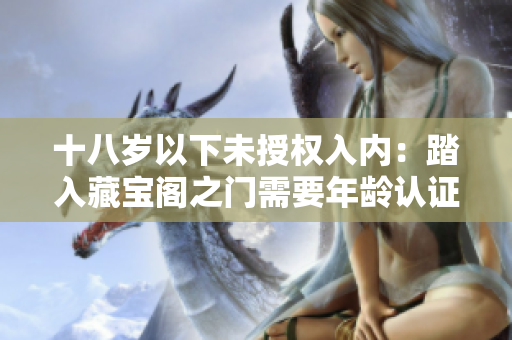 十八岁以下未授权入内：踏入藏宝阁之门需要年龄认证