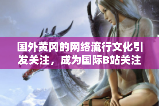 国外黄冈的网络流行文化引发关注，成为国际B站关注焦点