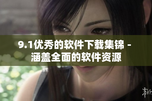 9.1优秀的软件下载集锦 - 涵盖全面的软件资源