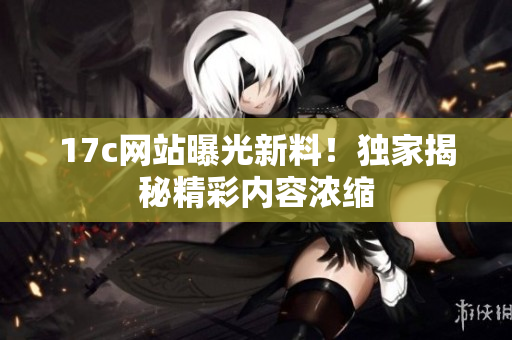 17c网站曝光新料！独家揭秘精彩内容浓缩