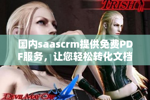国内saascrm提供免费PDF服务，让您轻松转化文档，高效办公