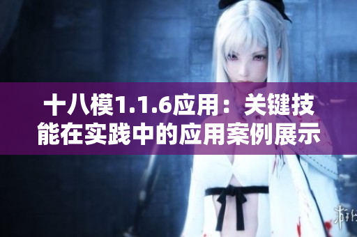 十八模1.1.6应用：关键技能在实践中的应用案例展示