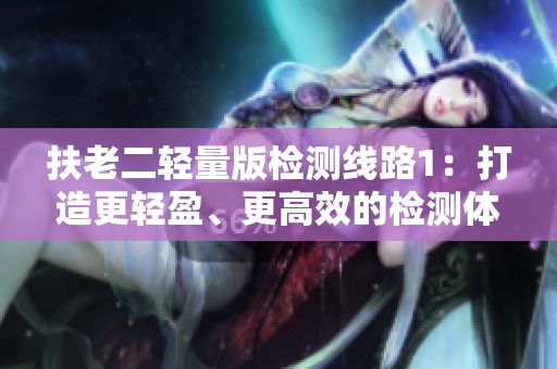 扶老二轻量版检测线路1：打造更轻盈、更高效的检测体验
