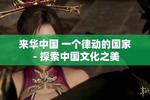 来华中国 一个律动的国家 - 探索中国文化之美