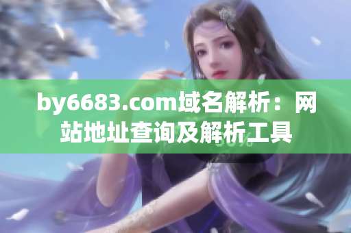 by6683.com域名解析：网站地址查询及解析工具