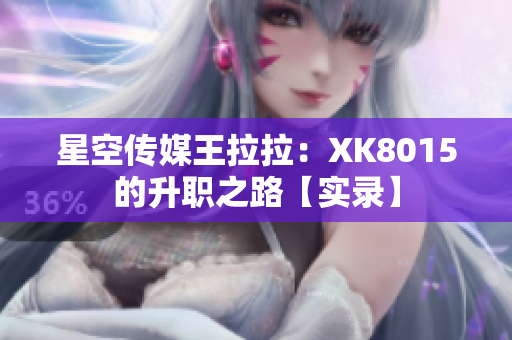 星空传媒王拉拉：XK8015的升职之路【实录】