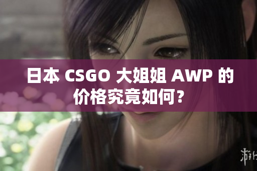 日本 CSGO 大姐姐 AWP 的价格究竟如何？