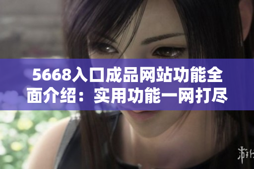 5668入口成品网站功能全面介绍：实用功能一网打尽