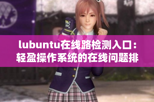 lubuntu在线路检测入口：轻盈操作系统的在线问题排查与解决指南
