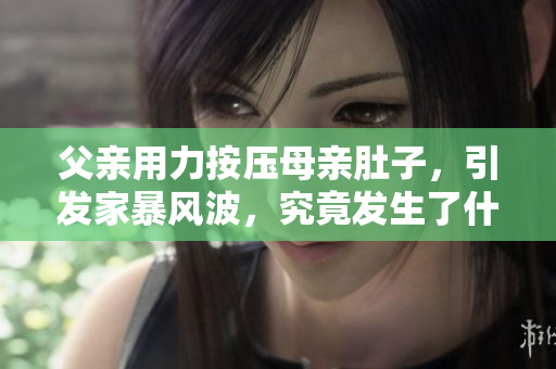 父亲用力按压母亲肚子，引发家暴风波，究竟发生了什么？