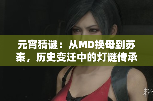元宵猜谜：从MD换母到苏秦，历史变迁中的灯谜传承
