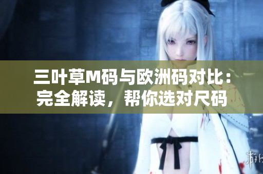 三叶草M码与欧洲码对比：完全解读，帮你选对尺码
