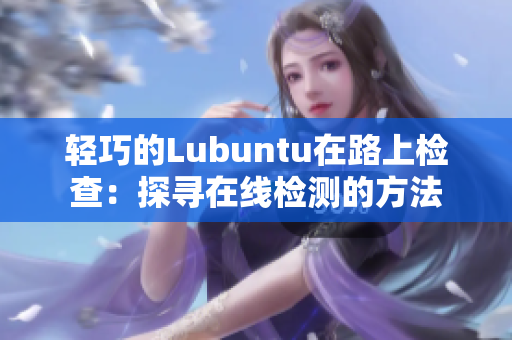 轻巧的Lubuntu在路上检查：探寻在线检测的方法