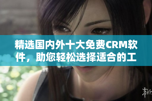 精选国内外十大免费CRM软件，助您轻松选择适合的工具