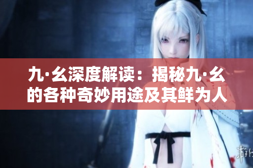 九·幺深度解读：揭秘九·幺的各种奇妙用途及其鲜为人知的秘密