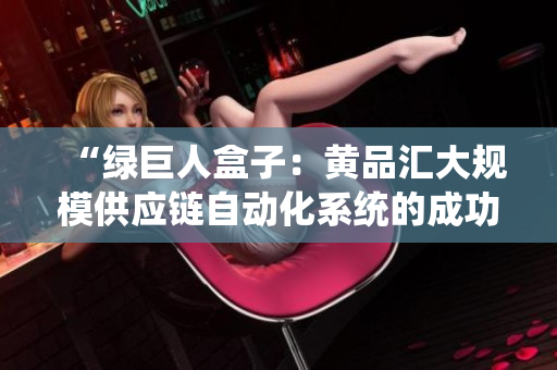 “绿巨人盒子：黄品汇大规模供应链自动化系统的成功案例”