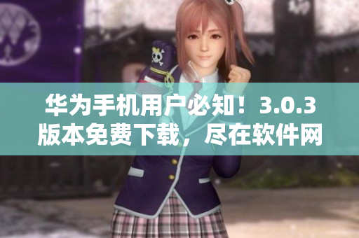 华为手机用户必知！3.0.3版本免费下载，尽在软件网站